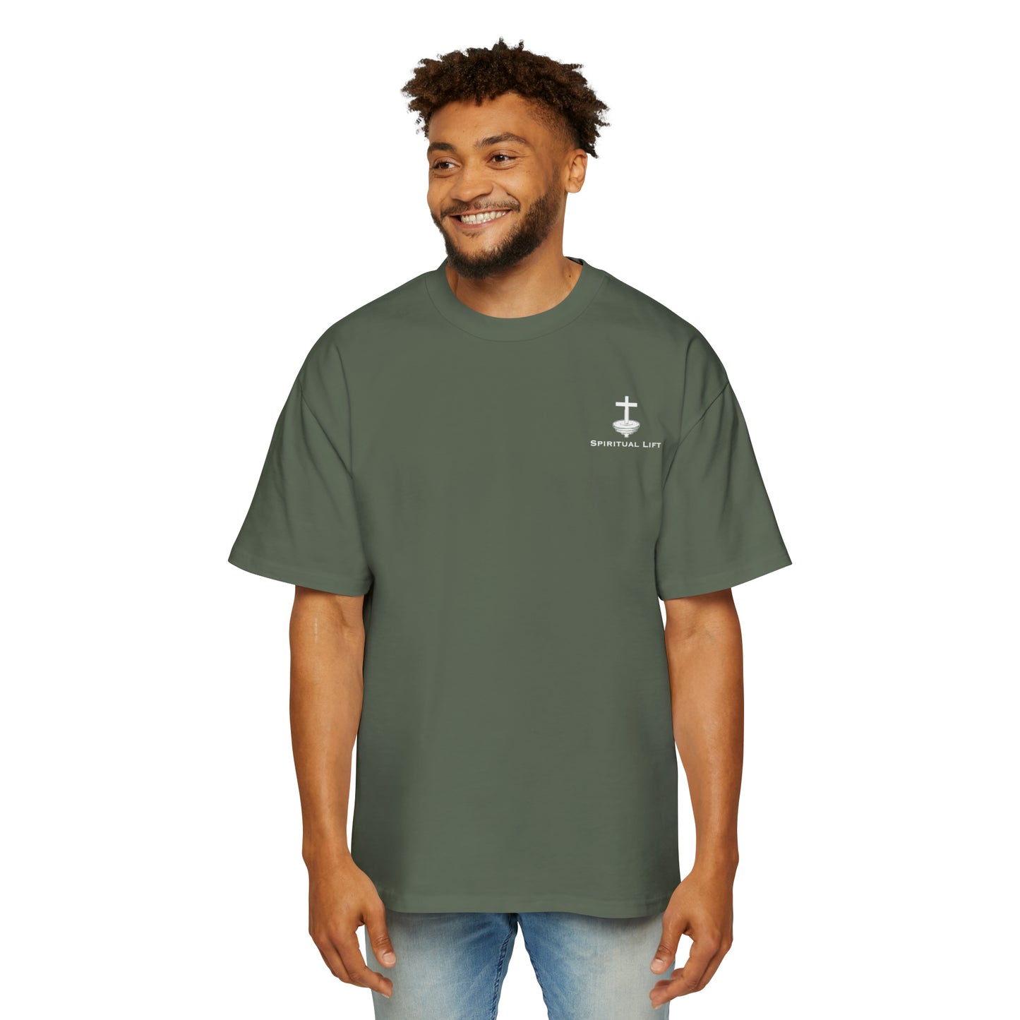 Luke 1:37 Heavy Oversized Tee