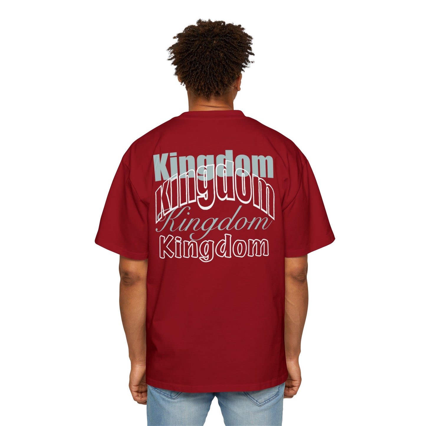 Men's Heavy Oversized kingdom T-shirt