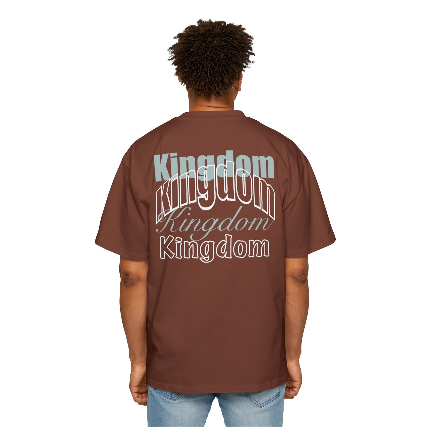 Men's Heavy Oversized kingdom T-shirt