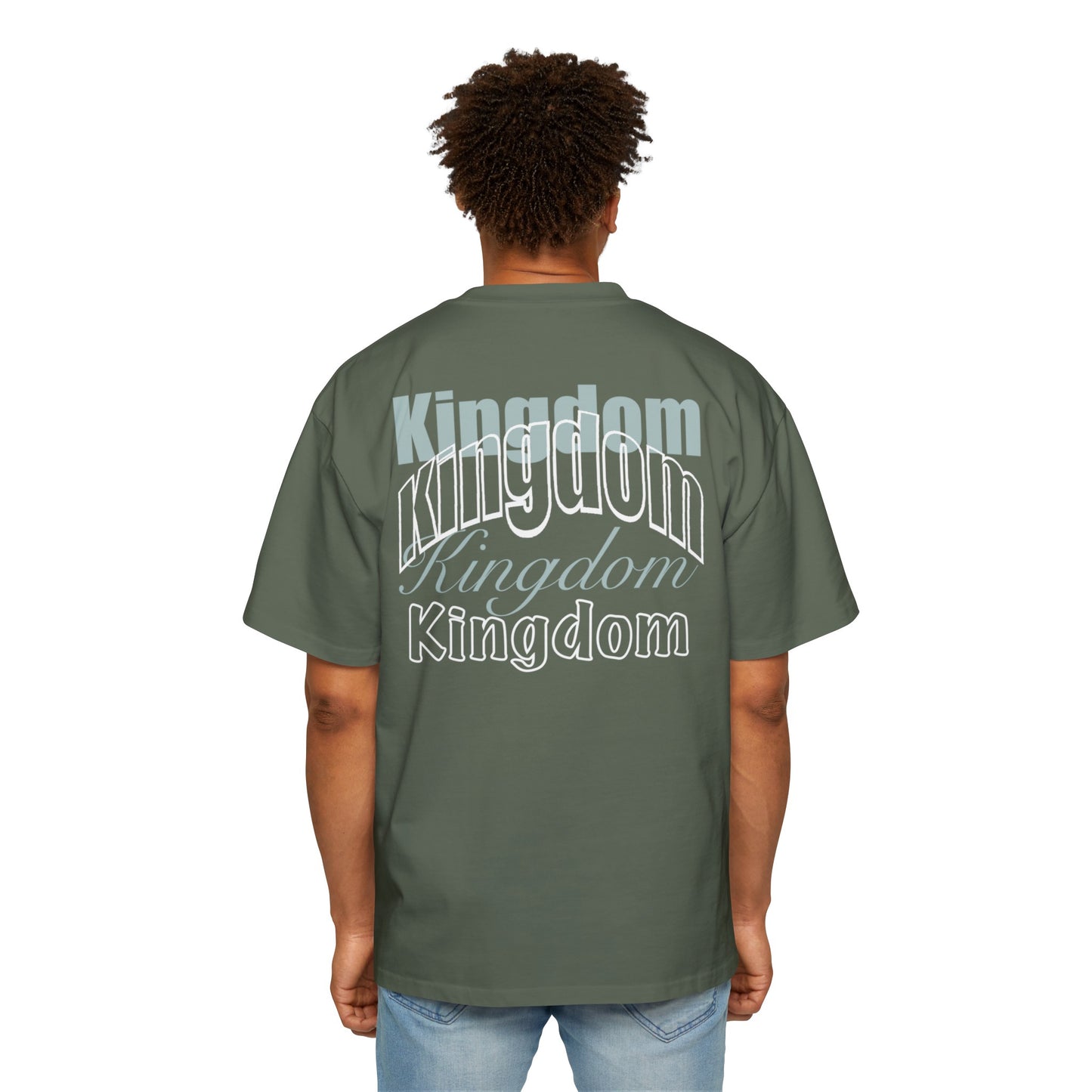 Men's Heavy Oversized kingdom T-shirt