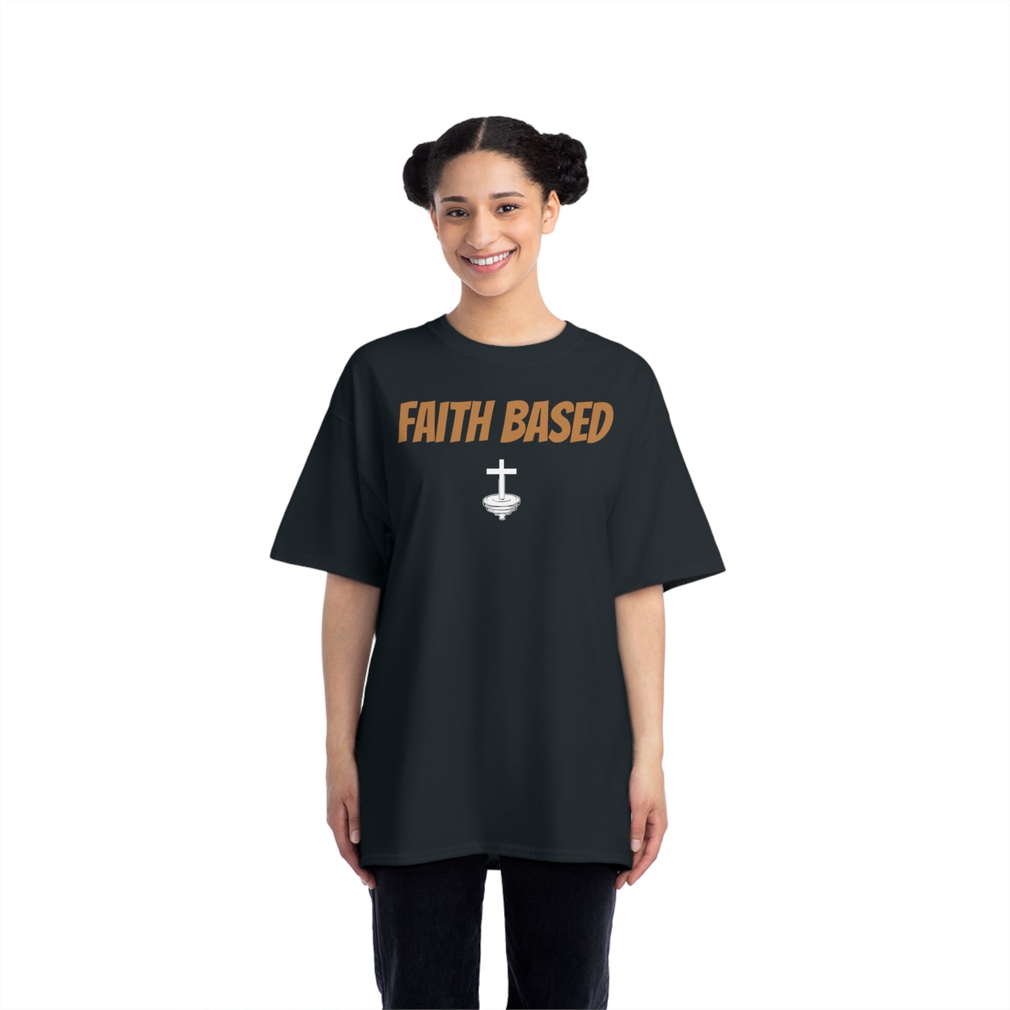 Faith Based Oversized Spiritual lift T-shirt