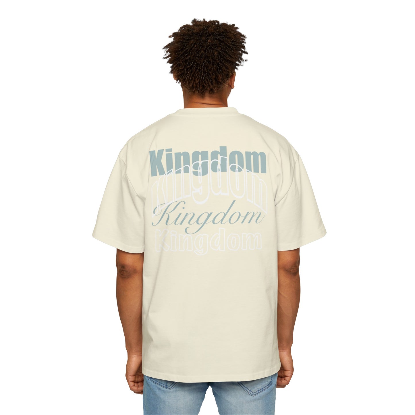 Men's Heavy Oversized kingdom T-shirt