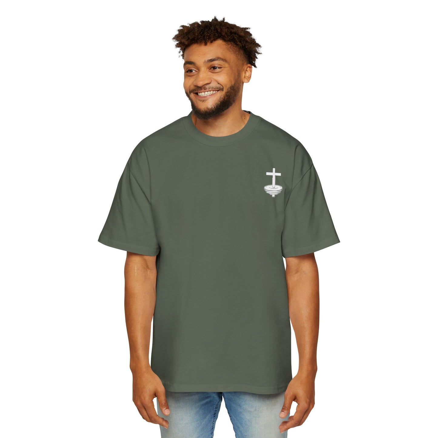 Men's Heavy Oversized kingdom T-shirt