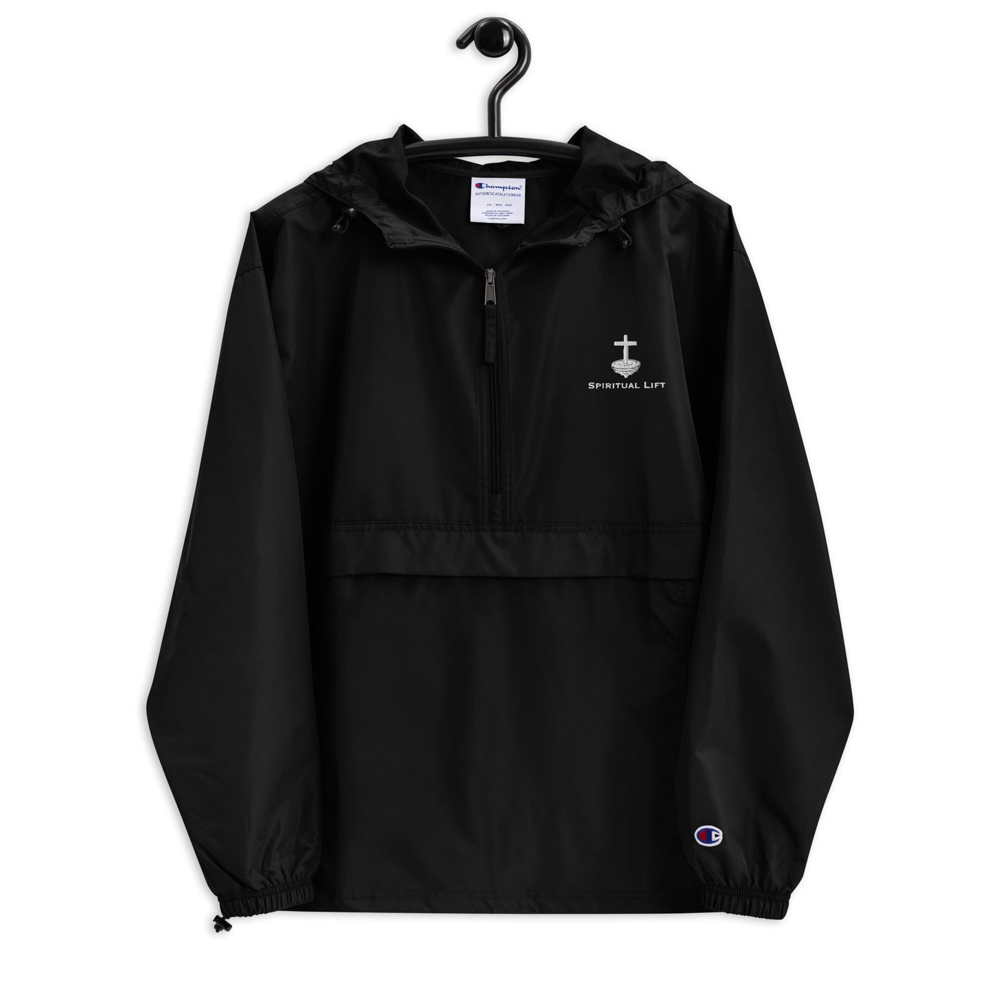 Embroidered Spiritual Lift Rain Jacket