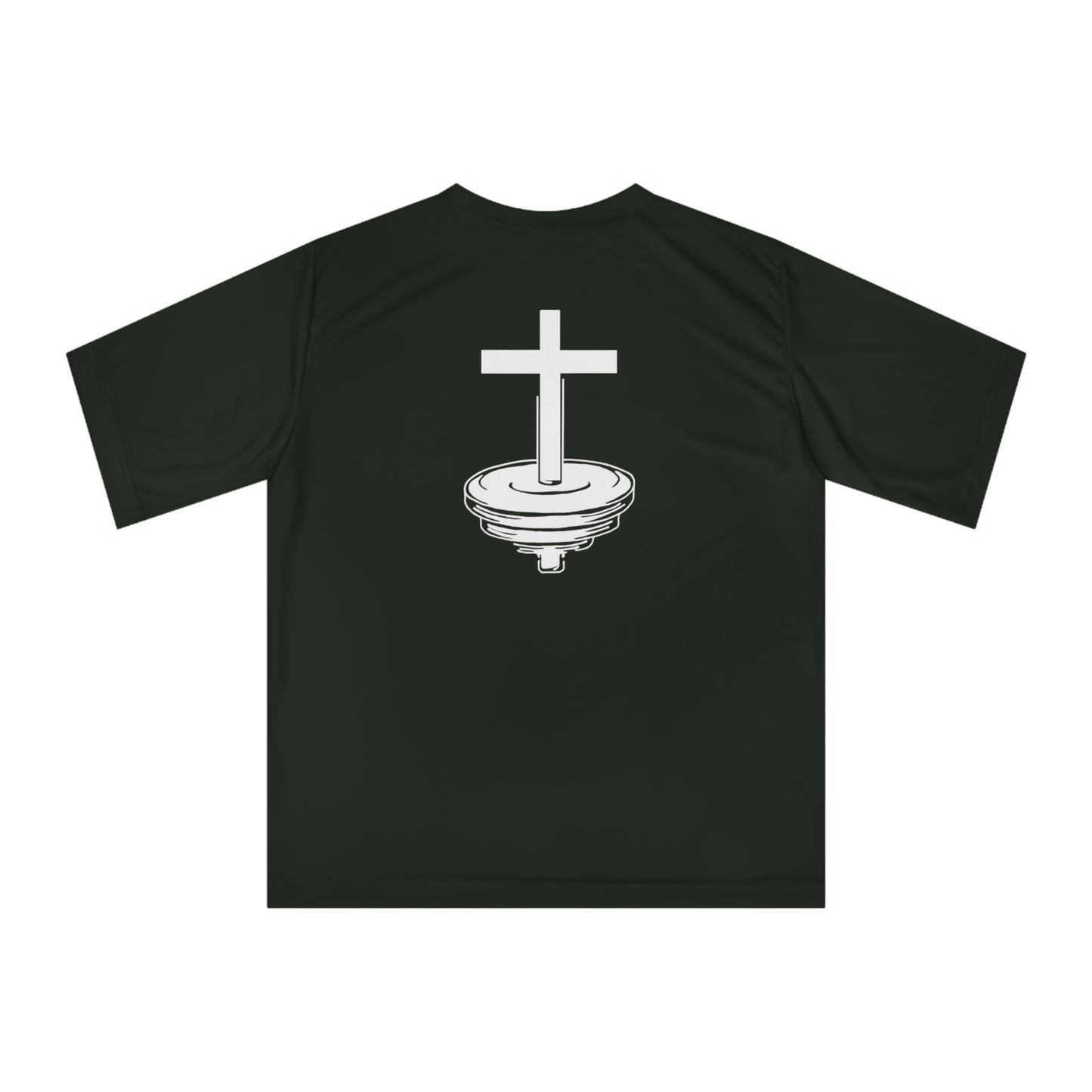 Dry-Fit Oversized Weighted cross T-shirt